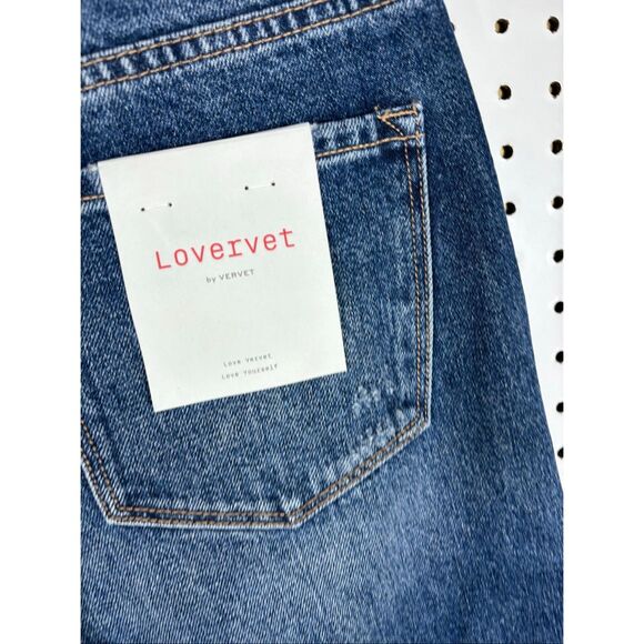 Lovervet high rise relaxed fit denim jeans size 26 - Picture 6 of 11